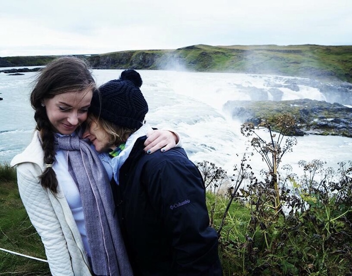 mother and daughter embracing