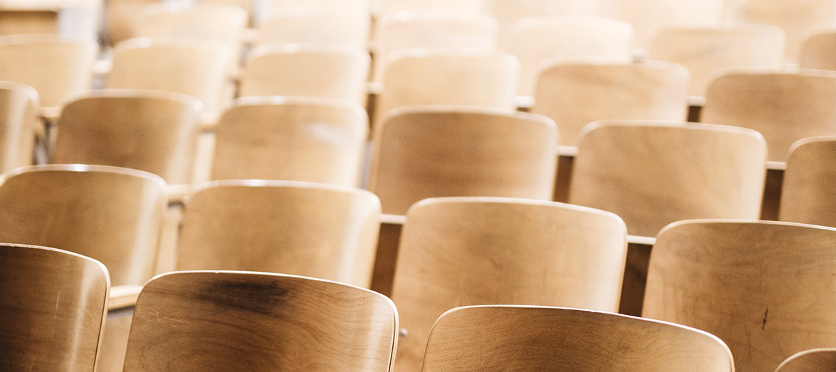 seats in lecture hall