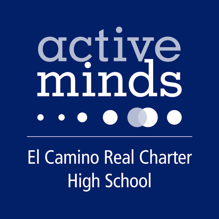 El Camino Real Charter High School Active Minds Logo