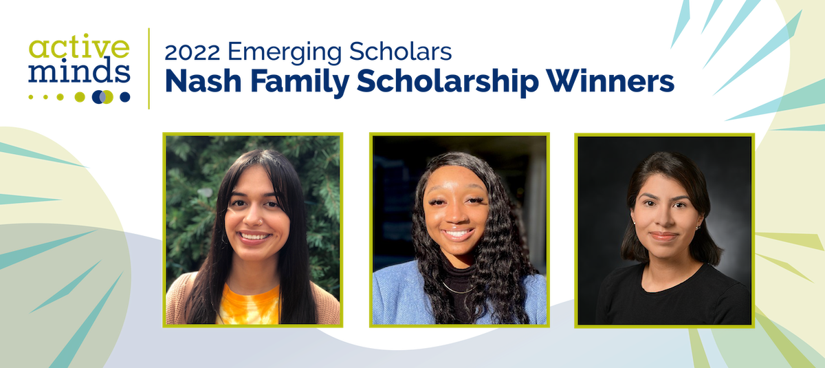 Photos of the 2022 Nash Family Scholars with text reading 