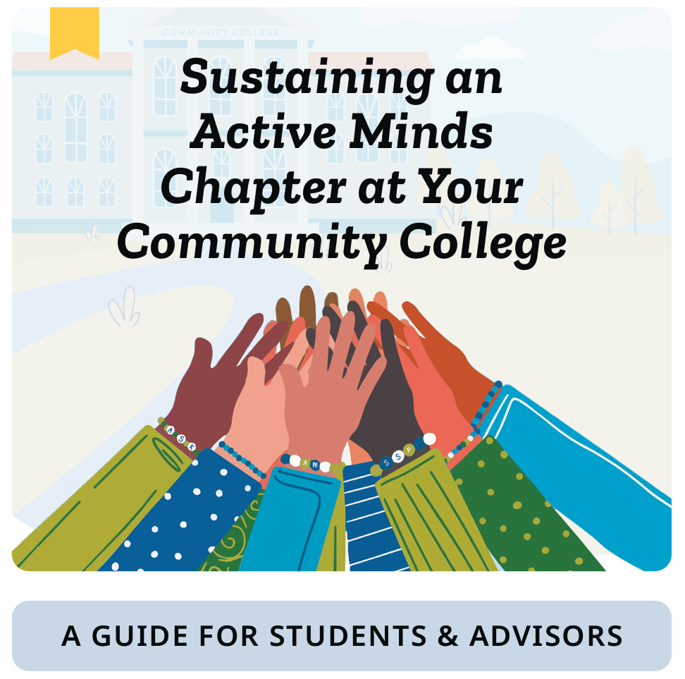 Cover image of the Sustaining Your Active Minds Chapter at Your Community College guide
